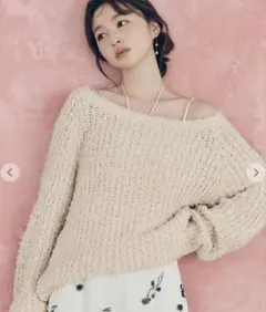epine ♡ cropped mohair see-through knit épine - epine ♡ cropped mohair see-through knitの通販 by ♡ M