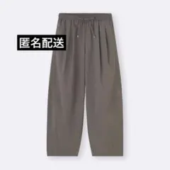 バレルレッグプルオンパンツQ　オリーブ　S