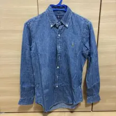 【処分のため破格設定・さらに値下げ】Ralph Lauren デニムシャツ 長袖
