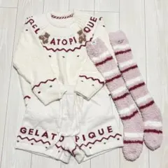GELATO PIQUE ルームウェアセット アイボリー