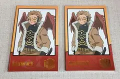 僕のヒーローアカデミア ホークス Wフォトカードコレクション 2点