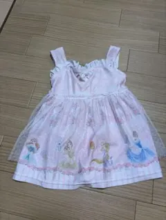 ディズニープリンセス 子供用ワンピース水着　女の子　120