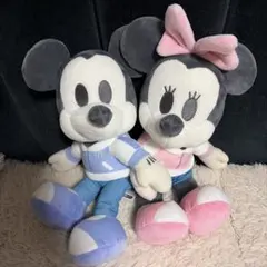 ちょっもっさ　デココレ　ペアぬいぐるみ　ミッキー&ミニー
