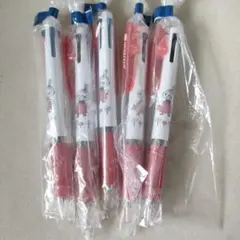 ジェットストリーム ムーミン 3色ボールペン0.5　5本 新品未使用③