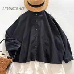 ARTS&SCIENCE アーツ＆サイエンス　コットンリネンワイドシャツ　日本製のサムネイル