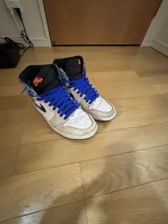 Nike ハイカットスニーカー ホワイト/ブルー