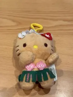 ハローキティ アロハ ビーチ日焼け姿 ぬいぐるみ　新品タグ付き 2004年 ハローキティ アロハ ビーチ日焼け姿 ぬいぐるみ 新品タグ付き