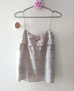 新品未使用タグ付き JILLSTUART キャミソール フリル Sのサムネイル