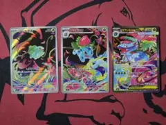 ポケモンカード　メガフシギバナex SAR フシギダネ　フシギソウ　進化ライン