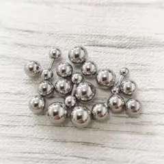 ボディピアス パーツ 16G ボール & シャフト サージカルステンレス