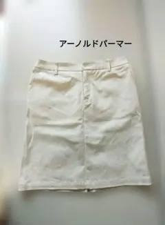 アーノルドパーマー　ホワイト スカート ひざ丈　3