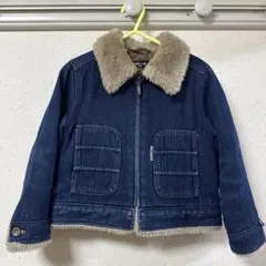 COMME CA ISM ダークブルー デニムジャケット