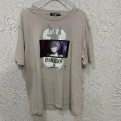 A123 エヴァンゲリオン 綾波レイ Tシャツ ベージュ