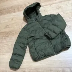 ユニクロ　130cm カーキ　パフテック