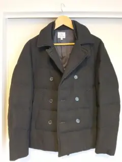 ユナイテッドアローズ　Pコート　ブラック