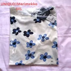 【新品・未開封】UNIQLOMarimekko花柄ノースリーブTシャツ 3XL