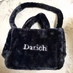 Darich フラッフィーバッグ ブラック ムック本