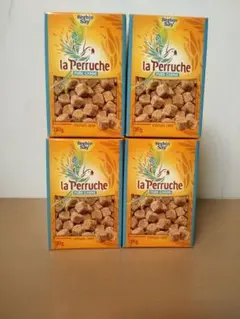 la Perruche ラ・ペルーシュ ブラウン角砂糖 250g 4箱のサムネイル