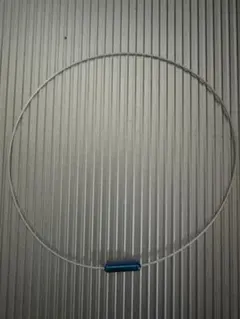 phiten正規品 rakuwaネックワイヤーシングル ブルー 50cm - メルカリ