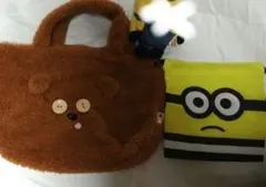 ミニオンズ ティム もこもこバッグ ミニオン Timトートバッグ