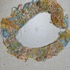 ハンドメイド　マフラー