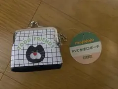 mojojojo PVC がま口ポーチ　黒猫　翌日配送可