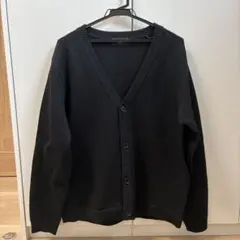 AZUL by MOUSSY 黒 Vネックカーディガン F