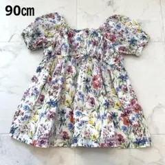 Baby GAP　花柄　ベビー　ワンピース　90㎝のサムネイル