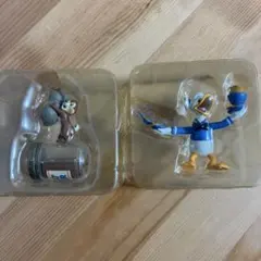 ドナルドダックとチップ フィギュアセット