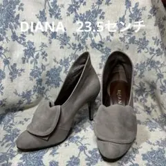 ダイアナ パンプス ブーティ スエード ハイヒール グレー DIANA