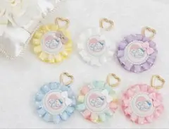 選べるドットチュールロゼット　3点セット