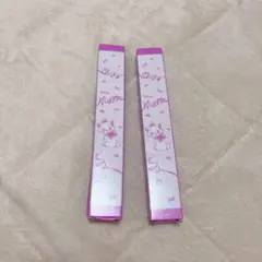 【非売品】ディズニー マリーちゃん ノック式 ボールペン 2本 セット 新品