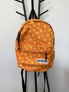 OUTDOOR 花柄リュック オレンジのサムネイル