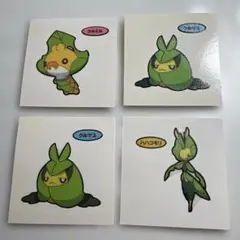 ポケモンデコキャラシール 4枚セット
