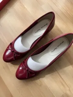 ORiental TRaffic エナメル パンプス ボルドー
