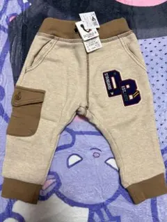 k*1様 ミキハウスDOUBLE.B ベージュ 80cm パンツ