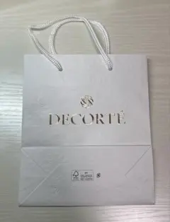 コスメデコルテ ショッパー ショップ袋 紙袋