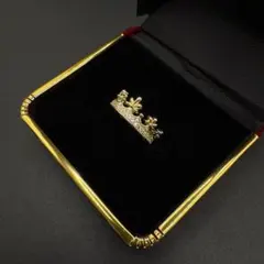 ゴールドリング　整理品　遺品整理　ジュエリー　ヴィンテージ　アンティーク　レトロ