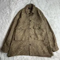 HARE ハレ ジャガードフラワー オーバーサイズジャケット ゴブラン 花柄Mのサムネイル