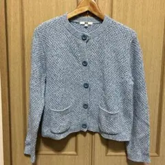 ニットカーディガン 長袖