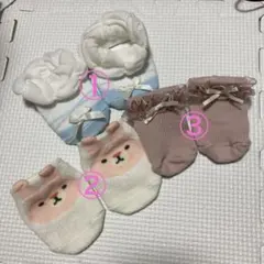 ベビー靴下セット女の子petit mainなど新生児ソックス