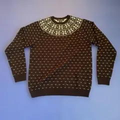 Brooks Brothers ノルディック柄セーター XL