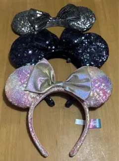 ディズニー ミニーマウス カチューシャ 3個セット