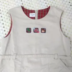 familiarファミリアノースリーブワンピース110㎝