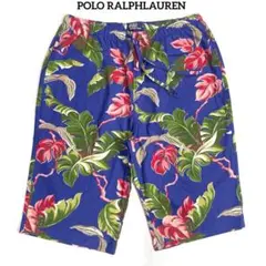 極美品 ポロラルフローレン コットン アロハ柄ショートパンツ ハーフパンツ XLのサムネイル