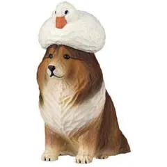 アヒルと犬 あかねの木彫り ガチャ