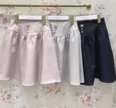 evelyn ビジューコルセットスカート