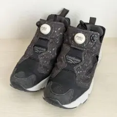 美品☆Reebok リーボック インスタポンプフューリー ブラック 24cm