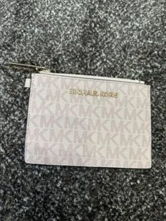 マイケルコース　カードケース　フラグメントケース　ピンク　美品