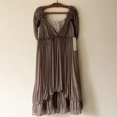 【SALE】新品未使用 ジネス パーティードレス ノースリーブワンピース